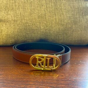 Ralph Lauren belt never worn because of sizing. New, no tags but no damage.